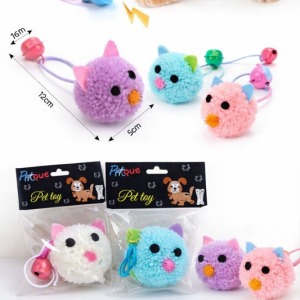 Kedi zilli peluş oyuncak