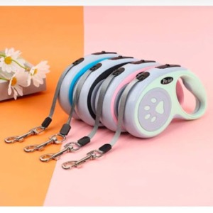 Pati Desenli 3 Metre Otomatik Gezdirme Tasması – Dayanıklı ve Şık Tasarım