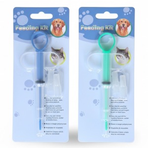 Yavru kedi köpek ilaç (hap yutturma) şırıngası plastik