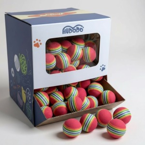 Kutulu Gökkuşağı Top 4 Cm - 180 adet